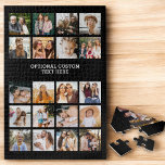 Puzzle Collage de fotos simple 20 imagen personalizada<br><div class="desc">Este simple rompecabezas de Jigsaw Personalizado con imágenes de Collage de fotos 20 es la manera perfecta de mostrar sus recuerdos favoritos. Con espacio para 20 fotos, hace un regalo significativo y único para los seres queridos, o un placer para ti mismo. Ya sean vacaciones en familia, cumpleaños o momentos...</div>