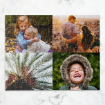 Puzzle Collage de impresión de arista fotográfica de romp<br><div class="desc">Rompecabezas de rompecabezas con borde fotográfico personalizado. Ideal para reuniones familiares,  encuentros y cumpleaños.</div>