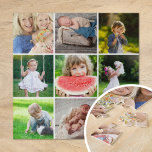 Puzzle Collage de Instagram Fotograma 9 para nietos<br><div class="desc">Crea un regalo especial personalizado usando fotos de tu boda, viajes, nietos, mascotas u otros recuerdos divertidos impresos en un rompecabezas. Esta plantilla tiene espacio para 9 fotos de Instagram cuadradas. Utilice las herramientas de diseño para editar el texto, elija cualquier color de fondo o cargue más fotos. Los rompecabezas...</div>