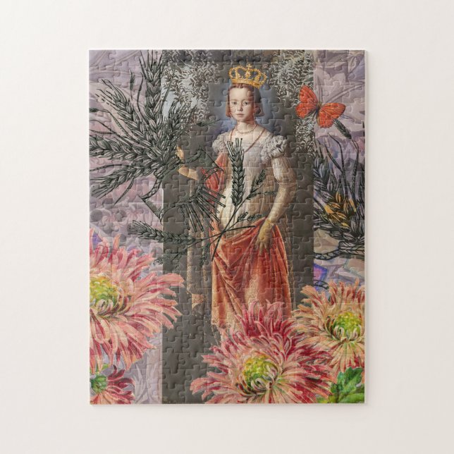 Puzzle Collage de la Diosa Celestial Virgo: Celestial Vin (Vertical)