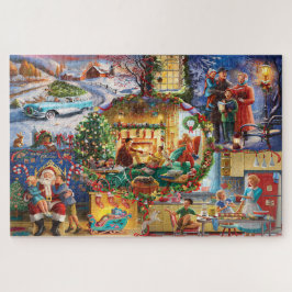 Puzzle Collage de las tradiciones Navidades