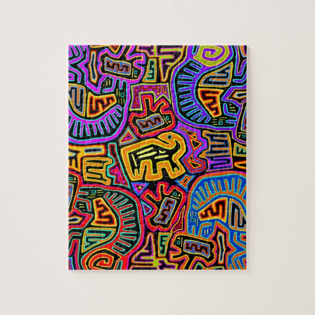 Puzzle Collage de Mola (Vertical)