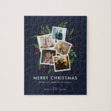 Collage de Navidades de fotografía personalizado M