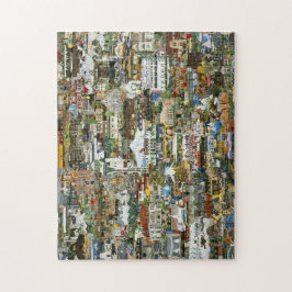 Puzzle Collage de Oregon y de Washington