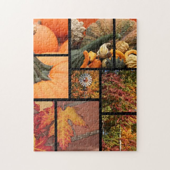 Puzzle Collage de otoño (Vertical)