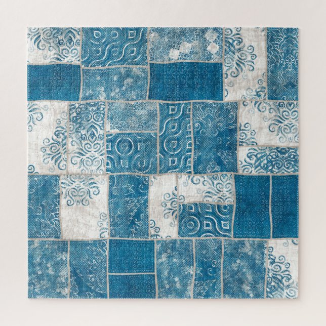 Puzzle Collage de trabajo en mosaico: combinación de patr (Vertical)