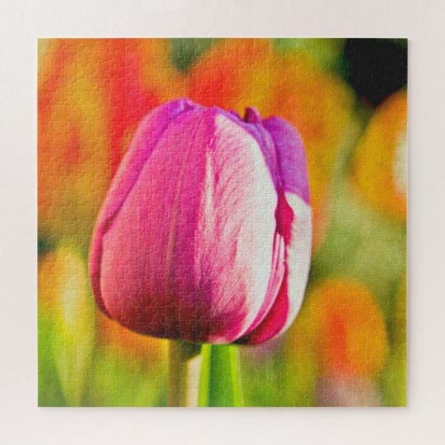 Puzzle Collage de Tulipanes (Horizontal)