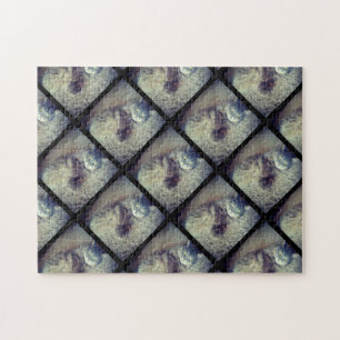 Puzzle Collage de un gato por Shirley Taylor