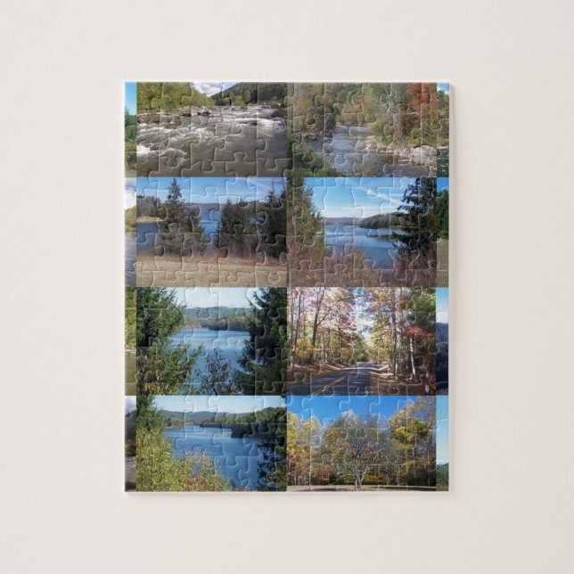 Puzzle Collage de Virginia Occidental (Vertical)