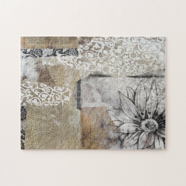 Puzzle Collage Fleur II (Horizontal)