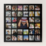 Puzzle Collage hecho por Personalizado personalizado<br><div class="desc">33 Plantilla fotográfica Personalizado personalizado de collage rompecabezas de Ricaso - perfecto mantenimiento - cambiar el color de fondo haciendo clic en "personalizar más lejos"</div>