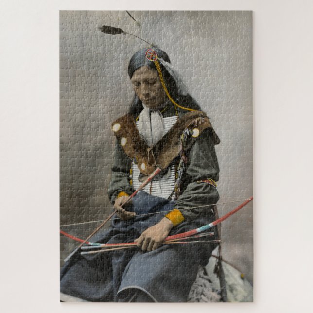 Puzzle Collar óseo, Jefe del Consejo, 1899 (Vertical)