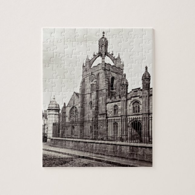Puzzle College de rey - universidad de Aberdeen - vintage (Vertical)