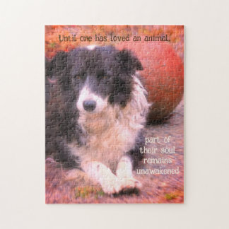 Puzzle Collie Fronteriza Y Arte De Perro De Pelota Inspir
