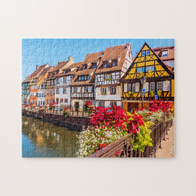 Puzzle Colmar, Alsacia, Francia. (Horizontal)