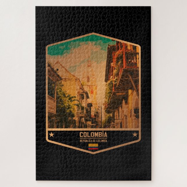 Puzzle Colombia (Vertical)