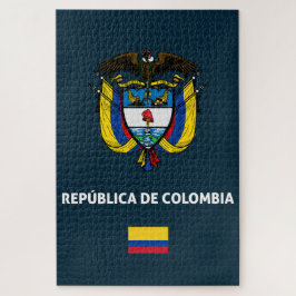 Puzzle Colombia passport phone case