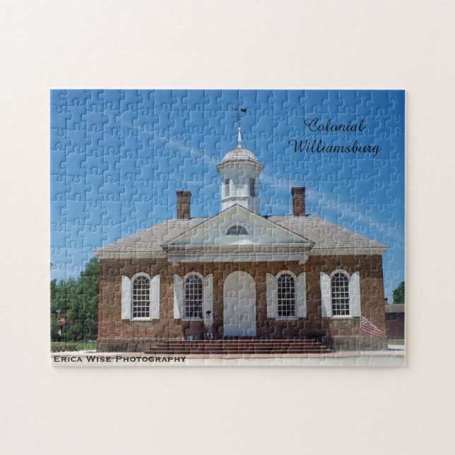 Puzzle Colonial Williamsburg del tribunal (Horizontal)