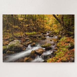 Puzzle Color de otoño Jefferson Brook   Montañas blancas