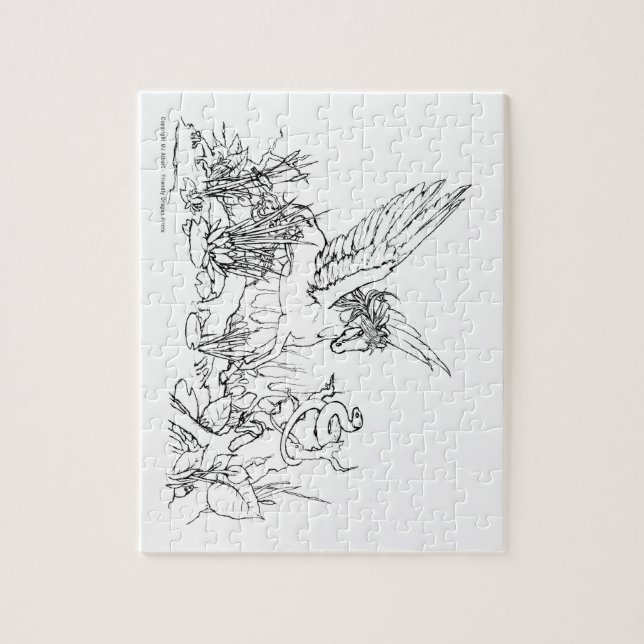 Puzzle ¡COLOR! Haz tu propio regalo (Vertical)