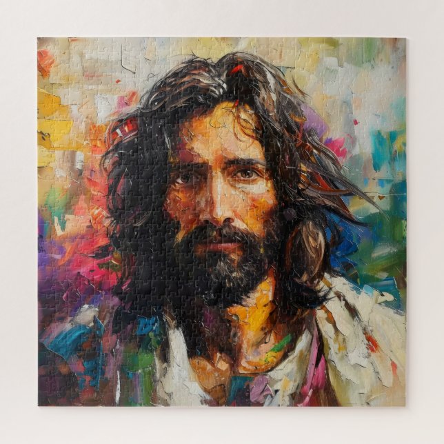 Puzzle Color religioso de Jesucristo (Vertical)