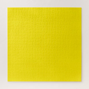 Puzzle Color sólido amarillo canario
