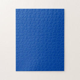 Puzzle Color sólido azul cobalto | Clásica | Elegante