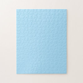 Puzzle Color sólido azul de hielo | Clásica | Elegante