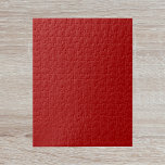 Puzzle Color sólido rojo oscuro de manzana y dulce<br><div class="desc">Un rojo intenso y cautivador que exuda poder y pasión. Este audaz matiz evoca la riqueza de un buen vino y el dramático encanto de una puesta de sol crujiente. Perfecto para dar una impresión sorprendente,  este color aporta un toque de elegancia e intensidad.</div>