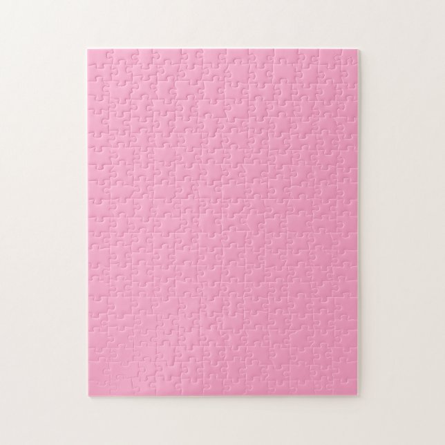 Puzzle Color sólido rosa de carnación | Clásica | Elegant (Vertical)