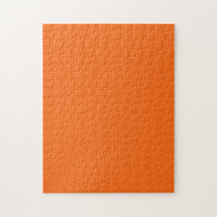 Puzzle Color sólido tigre naranja