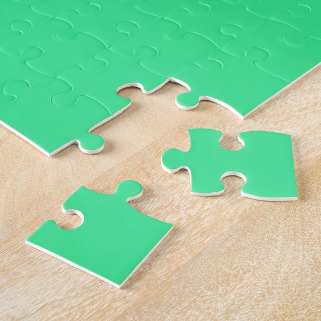 Puzzle Color Verde Espuma de Mar (Lado)