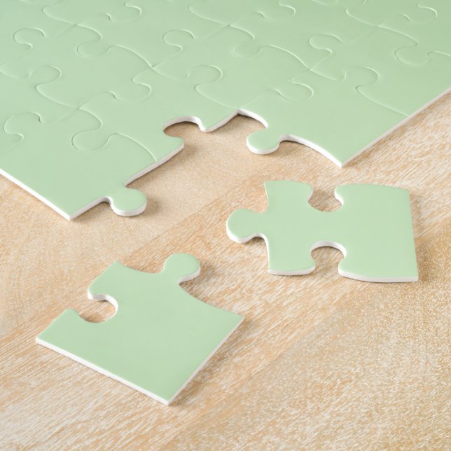 Puzzle Color Verde Té (Lado)