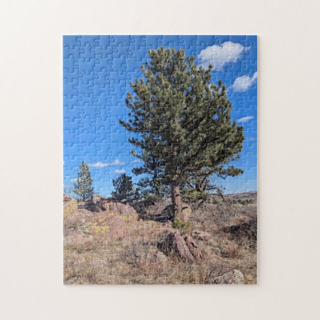 Puzzle Colorado Landscape along Flatirons Trail  (Vertical)