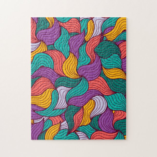 Puzzle Coloreado (Vertical)