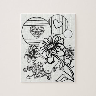 Puzzle Coloree su propio colorante adulto adolescente