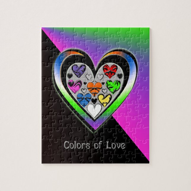 Puzzle Colores de amor (Vertical)