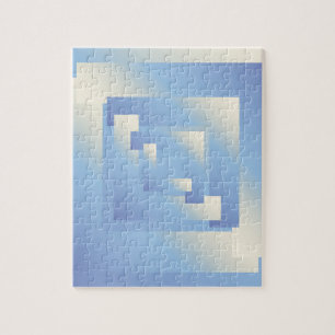 Puzzle colores de cielo brillante