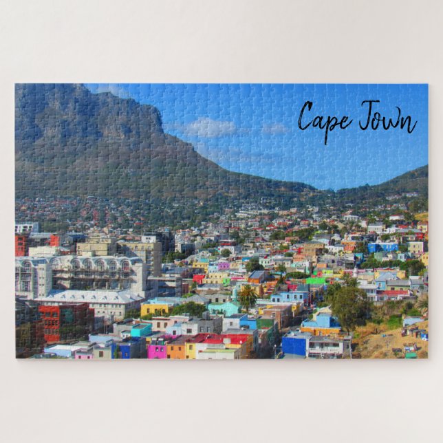 Puzzle colores de ciudad de capa (Horizontal)