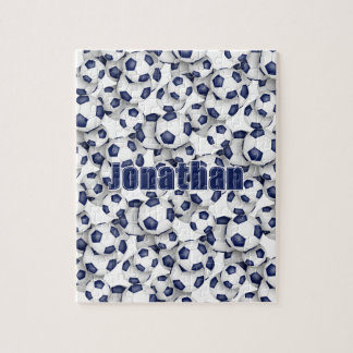 Puzzle colores de equipo blanco azul chicas nombres de ni