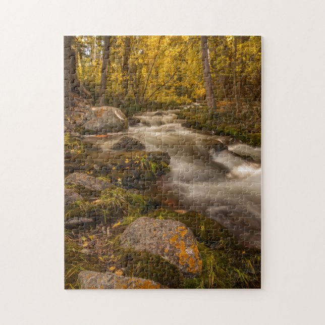 Puzzle Colores de otoño en Crestone Creek (Vertical)