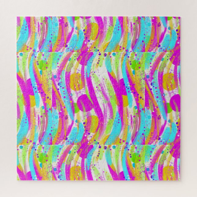 PUZZLE COLORES DE PRIMAVERA (Vertical)