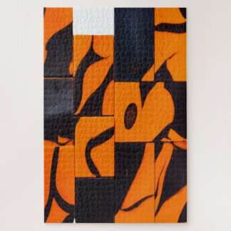 Puzzle Colores De Un Tigre