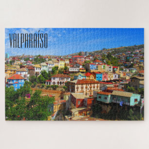 Puzzle colores de valparaíso