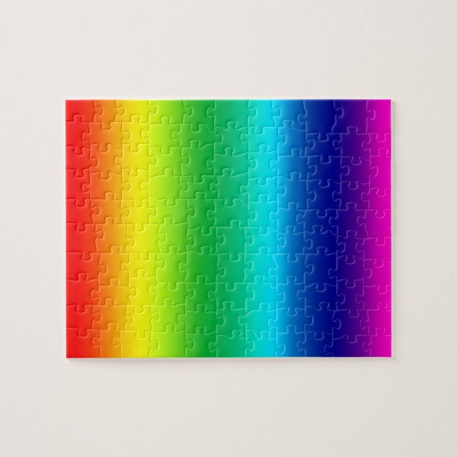 Puzzle Colores del arco iris (Horizontal)