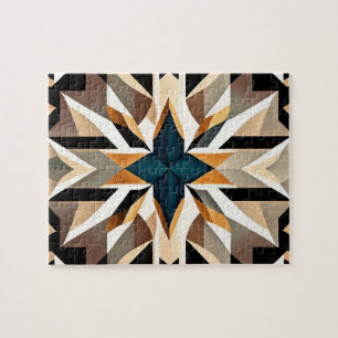 Puzzle Colores pastel geométrico