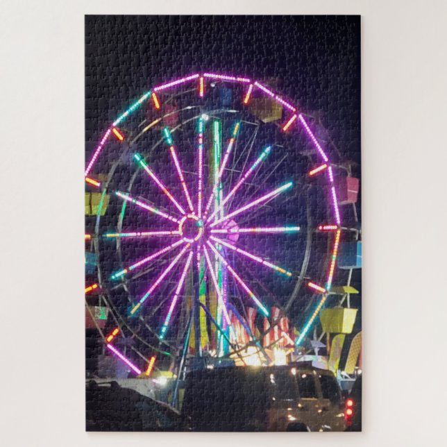 Puzzle Colorful Ferris Wheel (Vertical)