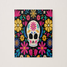 Colorful Floral Day Of The Dead