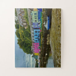 Puzzle Colorful Portree Harbor | Isle of Skye