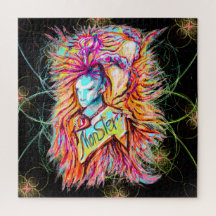 Colorida Alien Monster Art Pen Dibujando fantasía